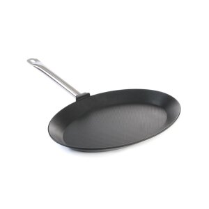 HENDI Fischpfanne - oval Titanium Professional,...