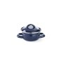 HENDI Suppen-/Saucentöpfchen - mit Deckel, 0,3L, Blau, ⌀115x(H)90mm