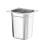 HENDI Gastronorm-Behälter 1/6, Budget Line, GN 1/6, 2,4L, 176x162x(H)150mm