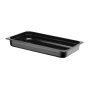 HENDI Gastronorm-Behälter 1/1, Profi Line, GN 1/1, 9L, Schwarz, 530x325x(H)65mm