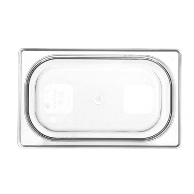 HENDI Gastronorm-Behälter 1/4, Profi Line, GN 1/4, 5,5L, Transparent, 265x162x(H)200mm