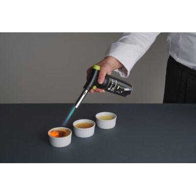 HENDI HENDI Jet Crème-Brûlée-Brenner - Set mit Kartusche, designed by Robert Bronwasser, 175x68x(H)260mm