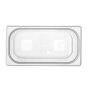 HENDI Gastronorm-Behälter 1/3, Profi Line, GN 1/3, 5L, Transparent, 325x176x(H)150mm