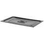 HENDI Gastronorm-Deckel, GN 1/4, Schwarz, 265x162mm