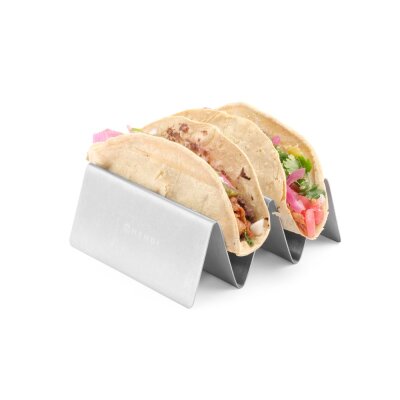 HENDI Taco-Halter, 2 Fächer, 135x115x(H)50mm