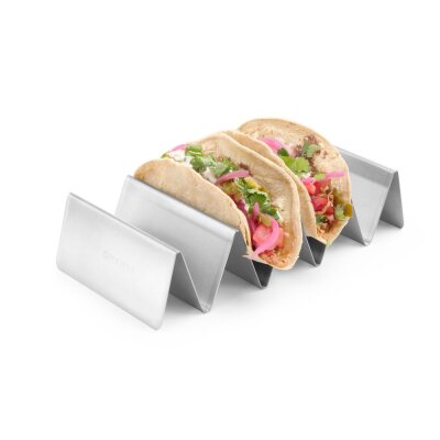 HENDI Taco-Halter, 2 Fächer, 135x115x(H)50mm