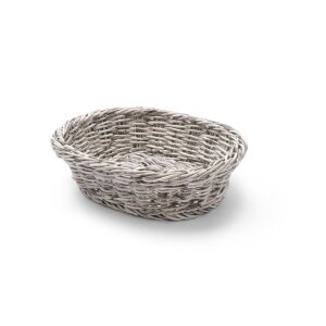 HENDI Brotkorb, oval, Hellgrau, 250x190x(H)65mm