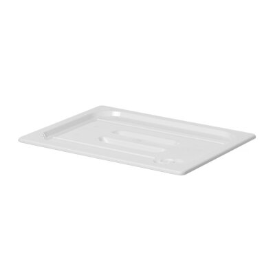 HENDI Gastronorm Deckel, GN 1/2, Weiß, 265x325mm