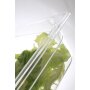 HENDI Gastronorm-Deckel mit Sous-Vide-Stick-Aussparung, GN 1/1, Transparent, 530x325mm