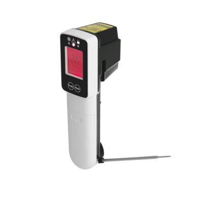 HENDI Infrarot-Thermometer mit Sonde HACCP, 39x53x(H)158mm
