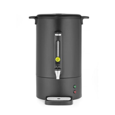 HENDI Perkolator UNIQ, designed by Robert Bronwasser, 14L, Schwarz, 220-240V/1750W, 357x380x(H)502mm