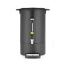 HENDI Perkolator UNIQ, designed by Robert Bronwasser, 14L, Schwarz, 220-240V/1750W, 357x380x(H)502mm