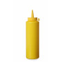 HENDI Spenderflaschen, 0,2L, Gelb, ø50x(H)185mm