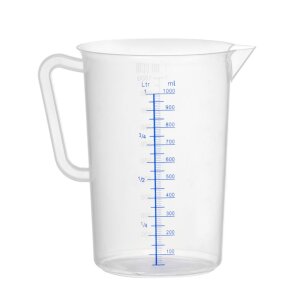 HENDI Messbecher, Polyproylen, 1L, ⌀110x(H)170mm