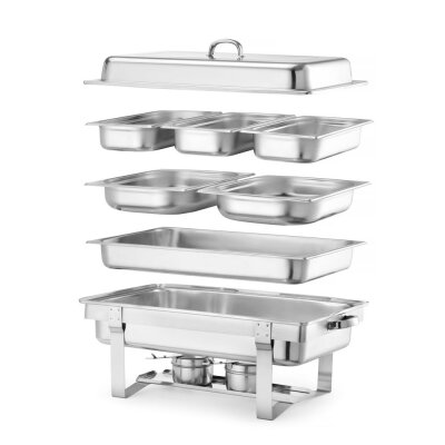 HENDI Chafing Dish Gastronorm 1/1, Kitchen Line, 9L, 585x385x(H)315mm