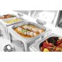 HENDI Chafing Dish GN 1/1, Spiegelglanz, Profi Line, 9L, 570x405x(H)320mm