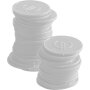 BarUp Pfandmünzen - 100 Stk., Schwarz, 100 Stk., ⌀25mm