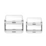 HENDI Rolltop-Display - doppelt, 465x310x(H)410mm