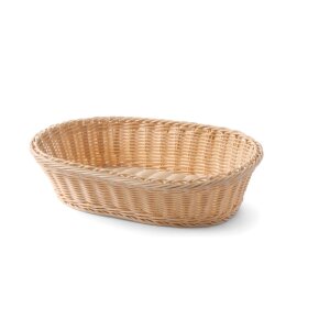 HENDI Brotkorb, oval, 380x270x(H)90mm