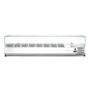 Arktic Aufsatz-K&uuml;hlvitrine Gastronorm 1/4, 8x GN...