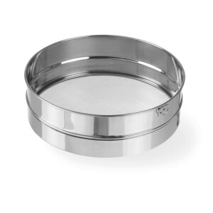 HENDI Backsieb, rund, für Paniermehl, ⌀410x(H)80mm