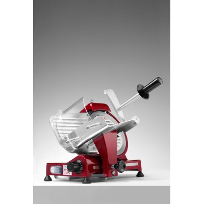 HENDI Aufschnittmaschine Profi Line 220 rote Sonderedition, Profi Line, 230V/280W, 506x435x(H)347mm