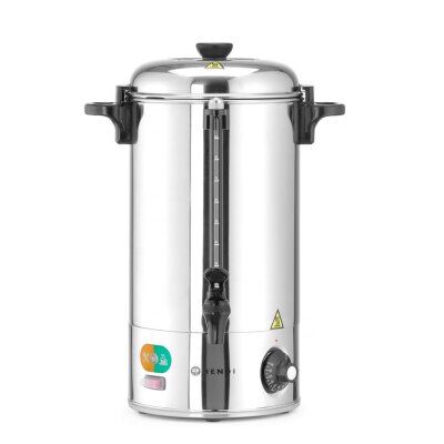 HENDI Heißgetränkespender, 9L, Silber, 230V/2200W, 340x227x(H)468mm