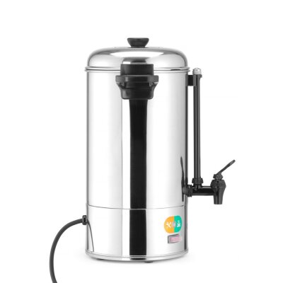 HENDI Heißgetränkespender, 9L, Silber, 230V/2200W, 340x227x(H)468mm