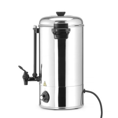 HENDI Heißgetränkespender, 9L, Silber, 230V/2200W, 340x227x(H)468mm