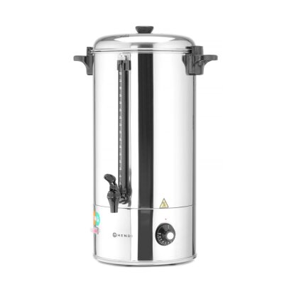 HENDI Heißgetränkespender, 9L, Silber, 230V/2200W, 340x227x(H)468mm