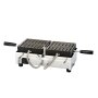 KRAMPOUZ Waffeleisen 4x6 Lüttich Paty 180° einfach L/R-Öffnung Waffle Maker Modell WECAGA