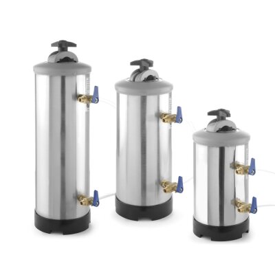 HENDI Wasserenthärter, Filterkapazität: (20°F/30°F/40°F) 3360/2240/1680, 16L, ø185x(H)600mm