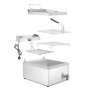HENDI Fritteuse, 12L, 230V/3500W, 630x860x(H)438mm