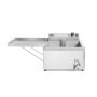HENDI Fritteuse, 12L, 230V/3500W, 630x860x(H)438mm
