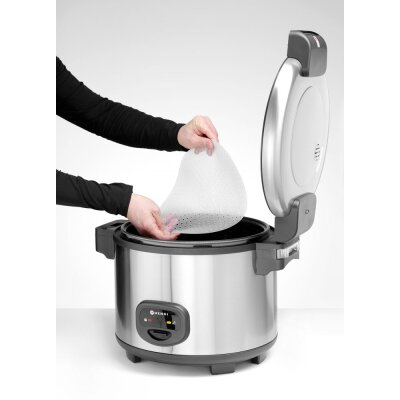 HENDI Reiskocher 5,4 l, Profi Line, 5,4L, 230V/1950W, 513x422x(H)380mm