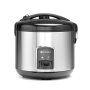 HENDI Reiskocher mit Dampfgarfunktion, Profi Line, 1,8L, 230V/700W, ⌀280x(H)285mm