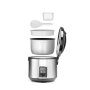 HENDI Reiskocher mit Dampfgarfunktion, Profi Line, 1,8L, 230V/700W, ⌀280x(H)285mm