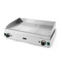 HENDI Grillplatte, Profi Line, 2/3 glatt, 1/3 gerillt, 230V/3500W, 697x474x(H)241mm