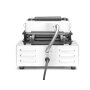 HENDI Waffeleisen Brüssel, 230V/2200W, 330x520x(H)277mm
