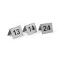 HENDI Tischnummern, Nummer 37-48, 50x35x(H)40mm