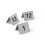 HENDI Tischnummern, Nummer 61-72, 50x35x(H)40mm