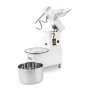 HENDI Spiralmixer mit aufklappbarem Kopf und abnehmbarer Sch&uuml;ssel, 35 kg/h, 10L, 230V/370W, 380x590x(H)575mm