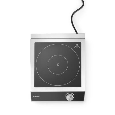 HENDI Induktionskocher Modell 3500 M, Profi Line, 230V/3500W, 329x435x(H)106mm