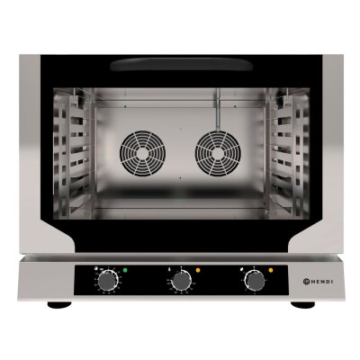 HENDI Heißluftofen mit Beschwadung, Evolution, 400V/6400W, 783x755x(H)634mm