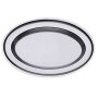 CONTACTO Bratenplatte, oval 56,5 cm / 38 cm