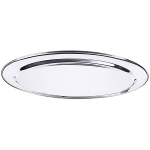 CONTACTO Bratenplatte, oval, flach 50 cm / 35 cm