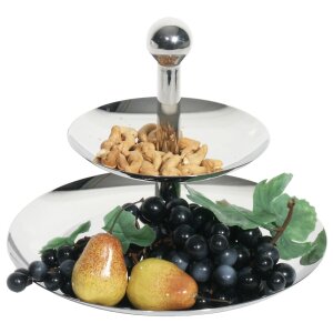 CONTACTO Schalen-Etagere 22 cm / 2
