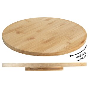 CONTACTO Holzplatte, drehbar 35 cm