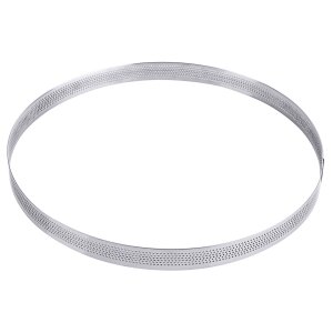 CONTACTO Tortenbodenring, rund, perforiert 26 cm