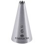 CONTACTO Sternt&uuml;lle, 8-zackig 6 mm
